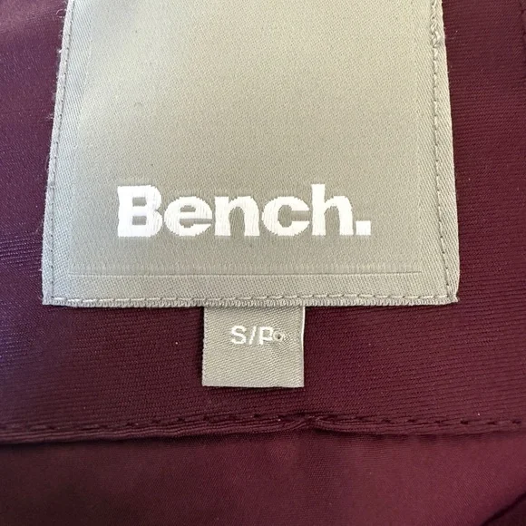 Bench Women's Burgundy Puffer Vest, Plum, like new, size Small - Picture 8 of 10